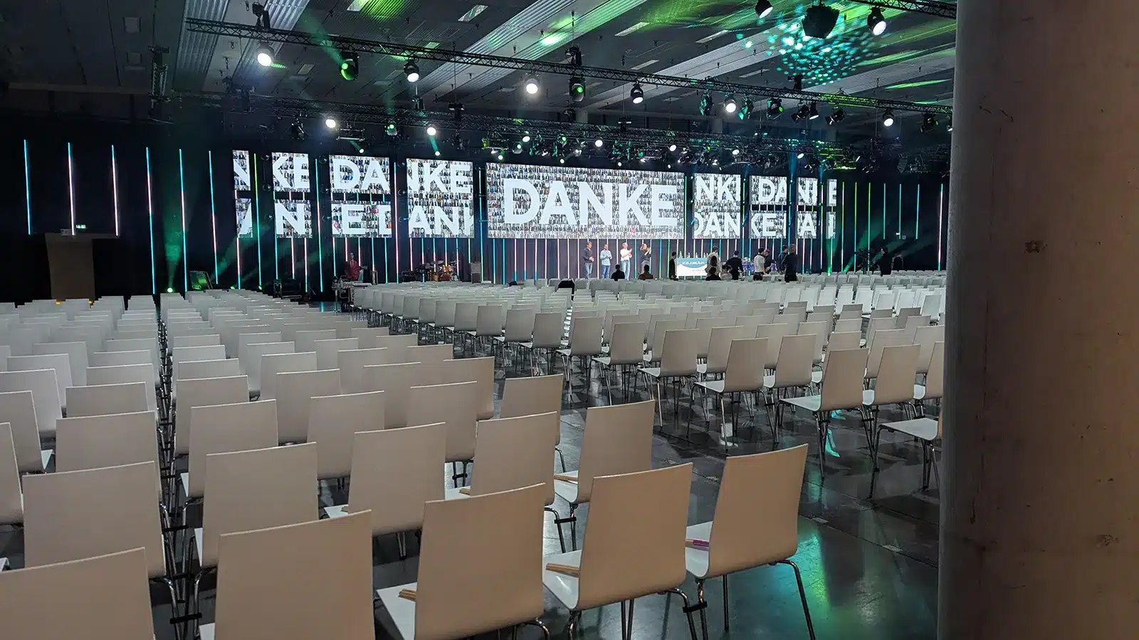 Interhyp 25. Jubiläum Plenum innen