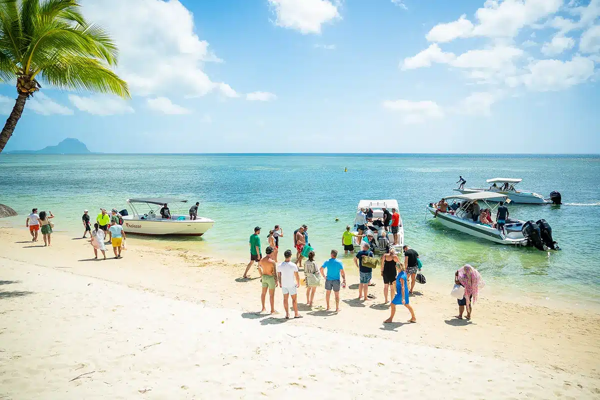 Mauritius Boote Ausflug