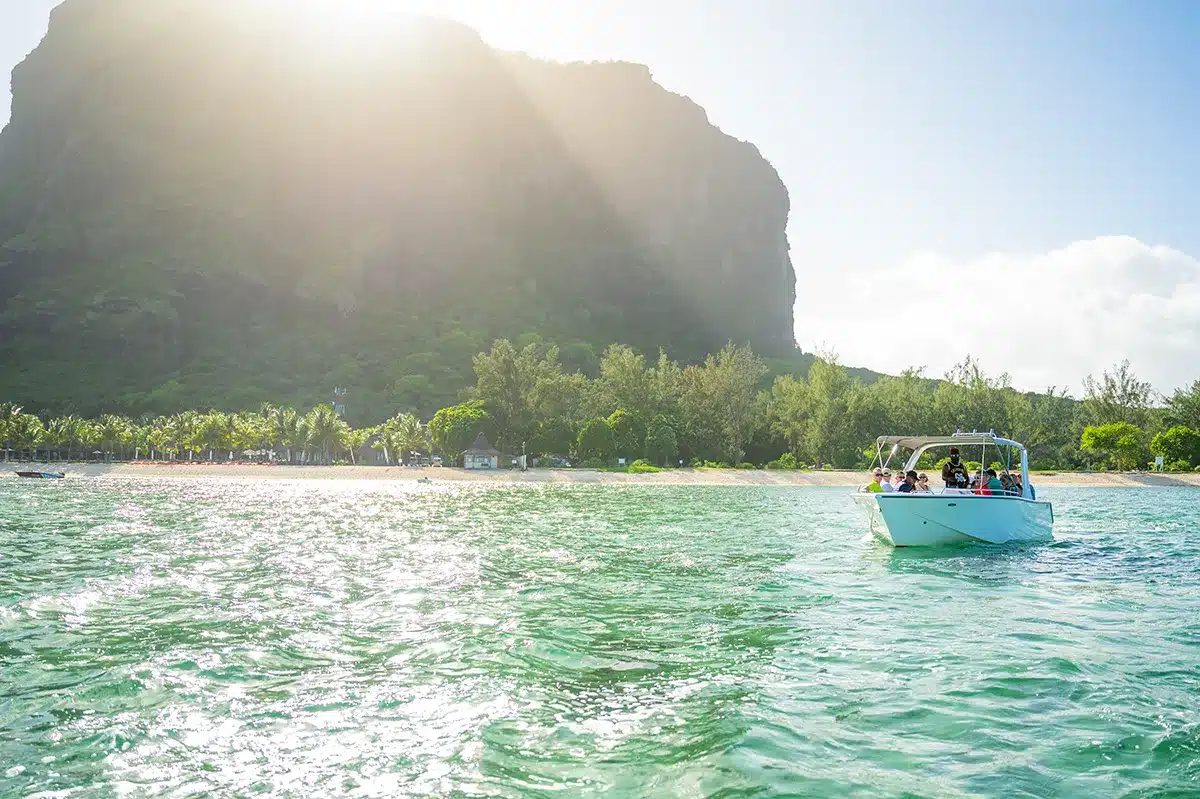 Mauritius Bootstour in Lagunen